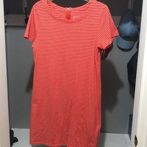 Merona Red & White dress